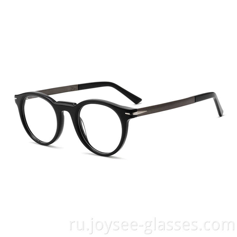 Round Retro Acetate Eyewear 3